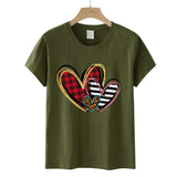 Valentine's Day T Shirt Spring/Summer Short-Sleeved T-shirt Top
