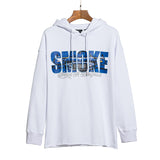 Vlone Hoodie Large V Print Loose Spot Casual Men And Women