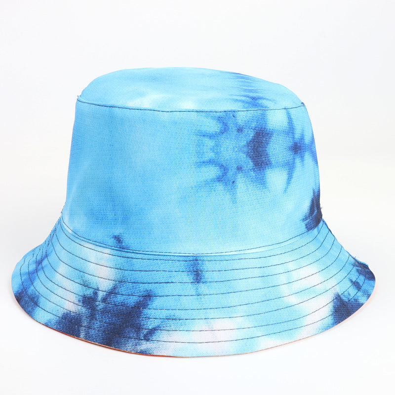 Bucket Hat Fishing Cap Cotton Print Fisherman Hat Fashion Outdoor Casual Sun Shade