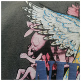 Nirvana T Shirt Angel Print Rock Hip Hop Cotton