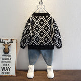 Toddler Boys Sweater Children's Clothing Boys' Cardigan Coat Spring and Autumn