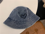 Women Bucket Hat Cowboy Fisherman Sun-Proof