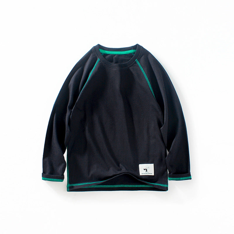 Children Long Sleeve Shirts Spring Children's Long-Sleeved T-shirt Cotton Long Sleeve