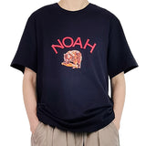 Noah T Shirt Noah Torch Brown Bear Loose Crew Neck Casual Cotton