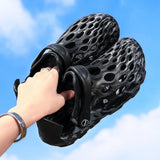 Mens Slide Coconut Hole Shoes Men'S Sandals Summer Beach Shoes Sports Cool