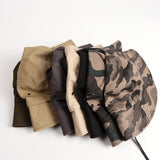 Bucket Hat Fishing Cap Cotton Print Fisherman Hat Camouflage Bucket Hat Female Outdoor Climbing