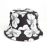 Bucket Hat Fishing Cap Cotton Print Fisherman Hat Female Sun-Proof Bucket Hat Fashion Sun Hat