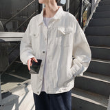 Men Denim Jackets Spring and Autumn Coat Men's Jacket Top