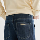 Men Jeans Straight Jeans Trendy All-Match Simple Leisure