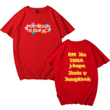 BTS Proof T Shirt Summer round Neck Short Sleeves