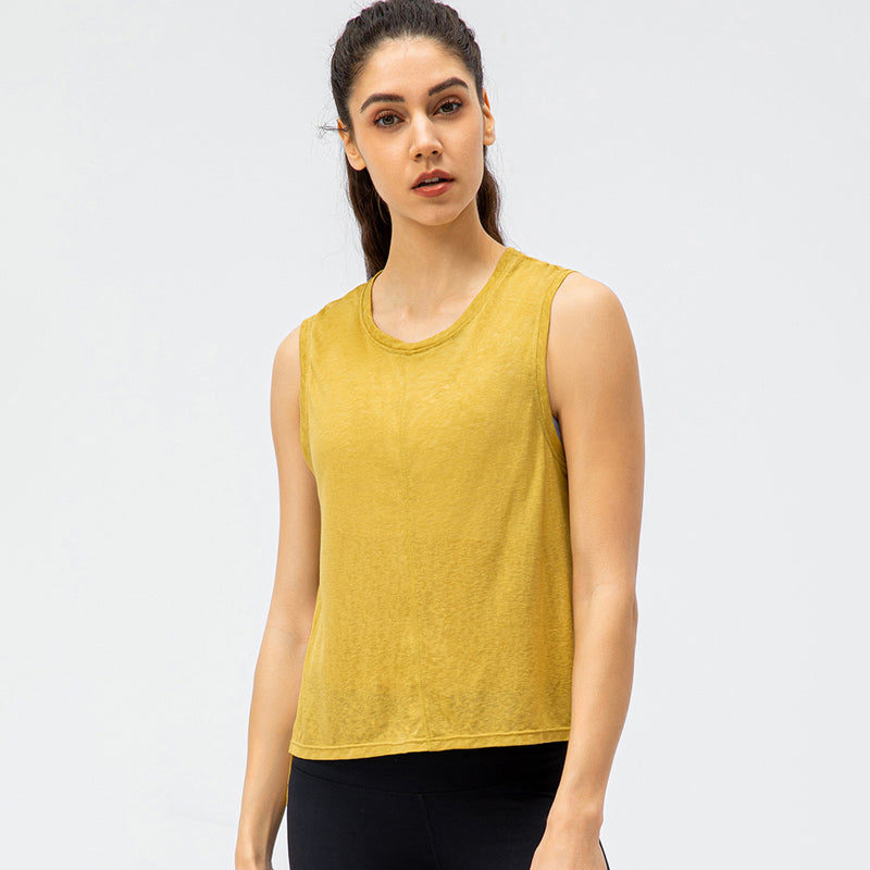Moisture Wicking Tank Top Loose Yoga Vest