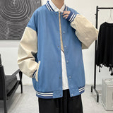 Men's Jackets Autumn Men's Baseball Uniform plus Size Men's Jacket
