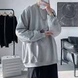 Men's Sweatshirt Autumn Crew Neck Sweater Men's Loose Leisure Sports