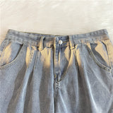 Men Denim Shorts Men's Summer
