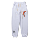 Vlone Pant Butterfly Large V Printed Men And Women Terry Shorts