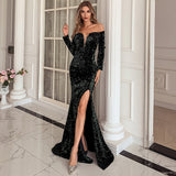 Skin Tight Long Dresses Sexy Evening Dress Women's Dress