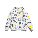 Crew Neck Sweatshirts for Men Men's Autumn Casual Crew Neck Top Loose Sweater