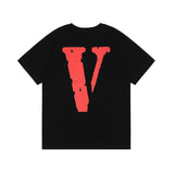 Vlone Printed Shortsleeved Popular Men'S And Women'S Tshirt