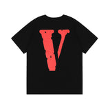 Vlone T Shirt Printed Short Sleeve Men And Women