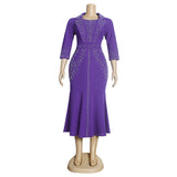 African Dashiki Dress Women's Clothing Business Dress