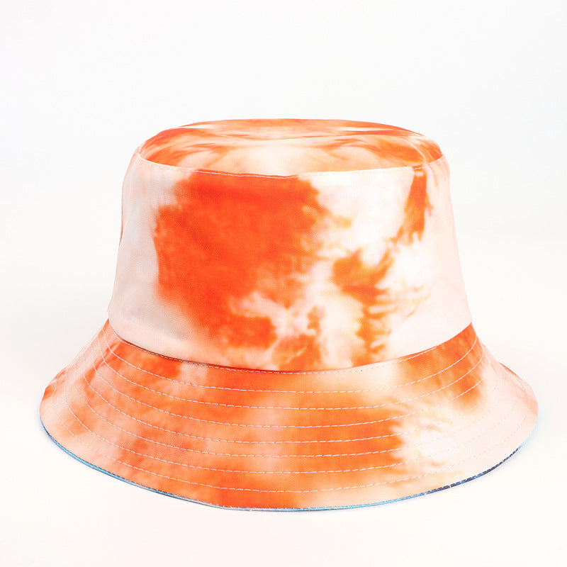 Bucket Hat Fishing Cap Cotton Print Fisherman Hat Fashion Outdoor Casual Sun Shade