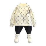 Toddler Boys Sweater Boy's Hoody Spring and Autumn Casual round Neck