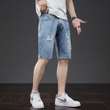 Men Jorts Shorts Men's Summer Baggy Oversized Cropped Pants