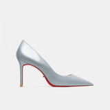 Red Bottom Heels Shallow Mouth Pointed High Heel Stiletto Heel Work Shoes for Catwalk