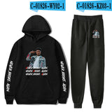 Never Broke Again Hoodie Hoodie Ankle Banded Pants Casual Suit