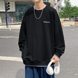 Men's Sweatshirt Autumn Crew Neck Embroidery