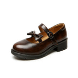 Mary Jane Shoes Women'S Shoes Bow Thin