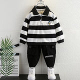 Toddler Boys Sweater Autumn Clothing Suit Boys' Hooded Sweater