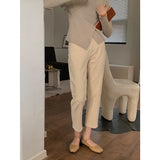 Gloria Vanderbilt Jeans White High-Waist Slimming Cropped Pants
