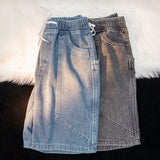 Men Denim Shorts Men's Summer