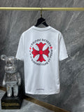 CHH Chrome Hearts T Shirts Spring and Summer Letter Horseshoe Short Sleeve T-shirt