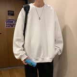 Men's Sweatshirt Fall Loose Crew Neck Top T-shirt