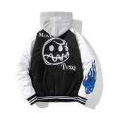Varsity Jacket Fall/Winter Jacket Men'S Embroidery Loose