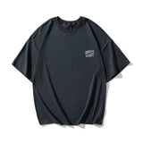 Men T Shitrs Letter Printed round Neck