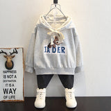 Toddler Boys Sweater Boy's Hoody Hooded Autumn Clothing
