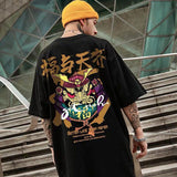 Men T-Shirts Loose Half Sleeve round Neck