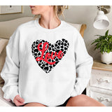 Valentine's Day T Shirt Sweater Brushed Hoody