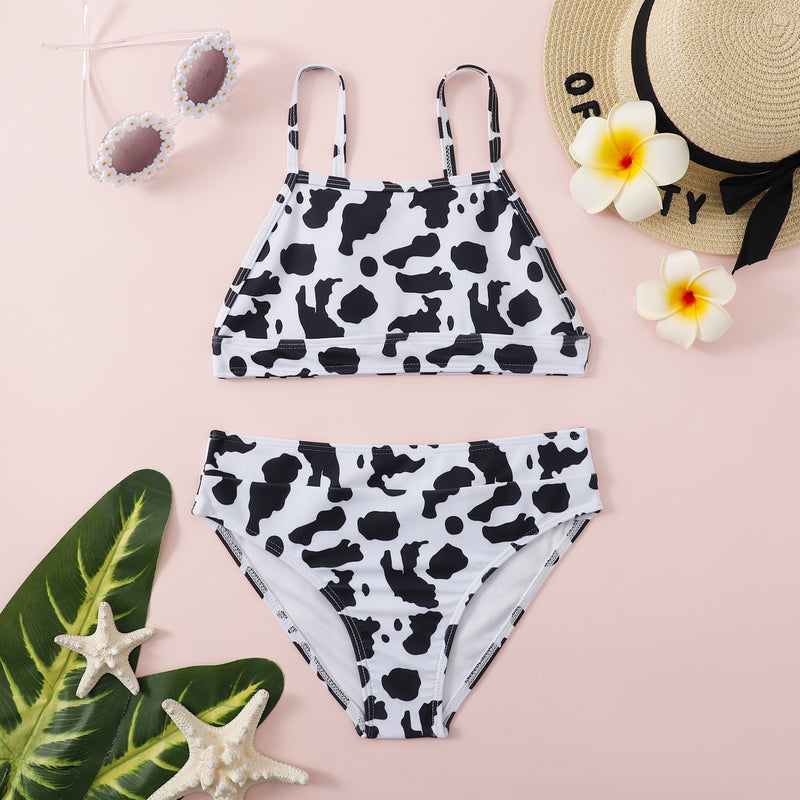Children Swimsuit Children's Swimsuit Split Printed Swimsuit