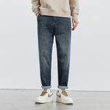 Men Jeans Brushed Thickened Jeans Men All-Matching Warm