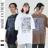 Y2g Shirts for Boys Summer Trendy High Street Men's T-shirt