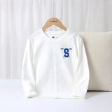 Children Long Sleeve Shirts Spring and Autumn Boys Long-Sleeve T-shirt Cotton Printing