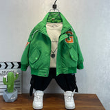 Toddler Boys Jackets Boys Autumn Clothing Coat Jacket Spring and Autumn