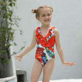 Children Swimsuit Body Print Children's Swimsuit Girl