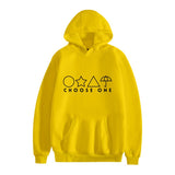 Squid Game Costume Anime Print Fashion Casual Hooded Sweatshirt