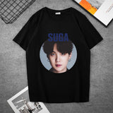 BTS Proof T Shirt Short-Sleeved T-shirt Men's Loose T-shirt