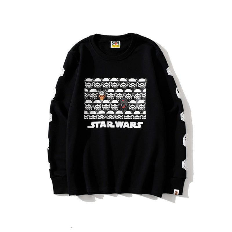Bathing Ape Sweatshirt Loose Casual Pullover Sweater